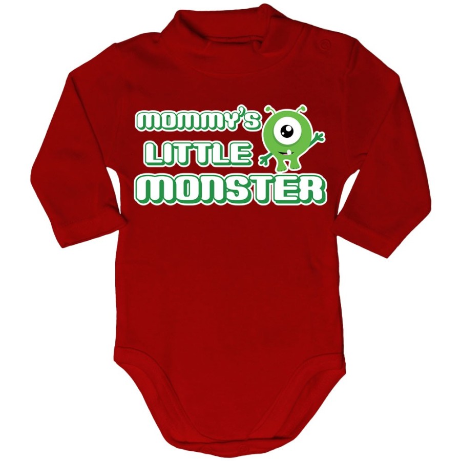 Body lupetto neonato mommy's little monster Per la mamma