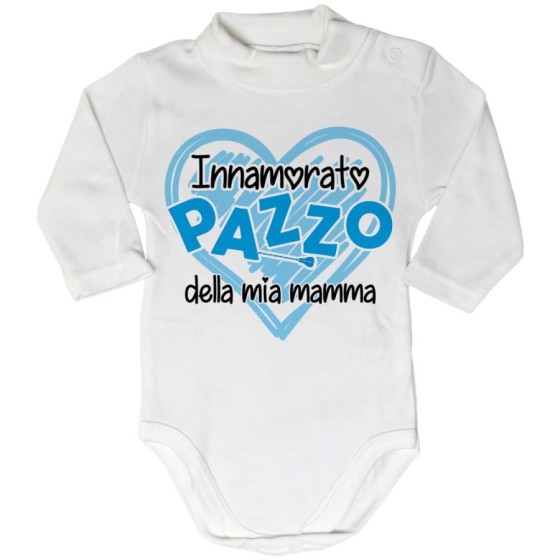 Body lupetto neonato innamorata pazza della mia mamma Per la mamma