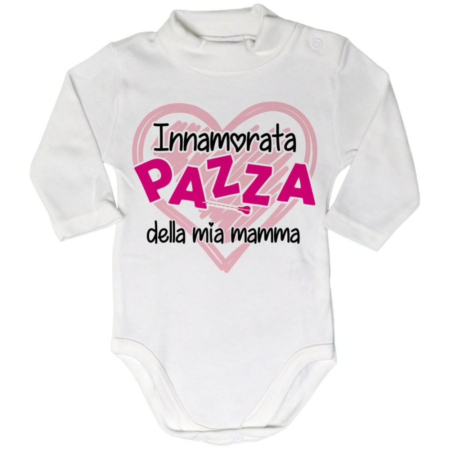 Body lupetto neonato innamorata pazza della mia mamma Per la mamma
