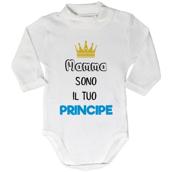 Body lupetto neonato mamma sono il tuo principe Per la mamma