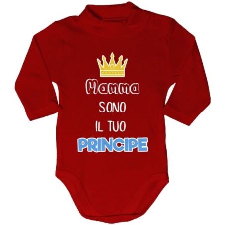 Body lupetto neonato mamma sono il tuo principe Per la mamma