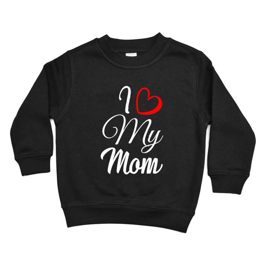 Felpa bambino i love my mom Per la mamma