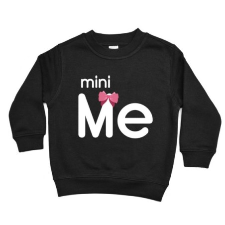 Felpa bambino mini me con fiocco