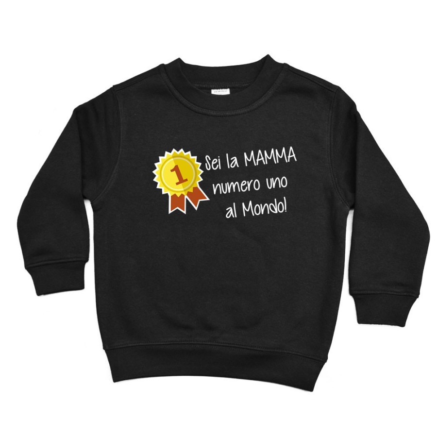 Felpa bambino sei la mamma numero uno al mondo Per la mamma