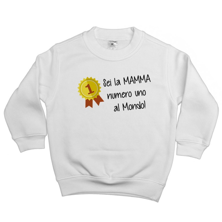 Felpa bambino sei la mamma numero uno al mondo Per la mamma