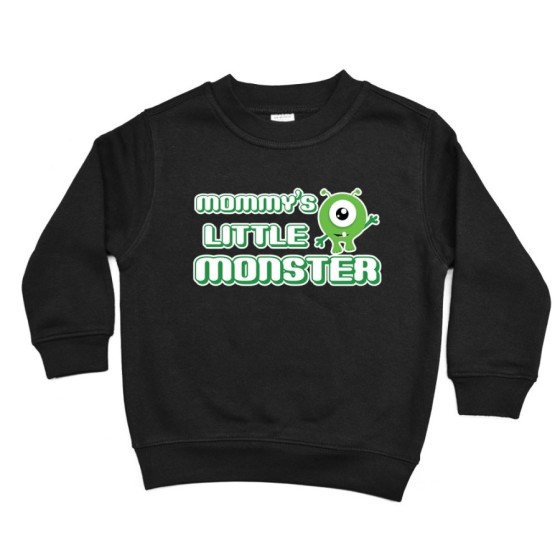 Felpa bambino mommy's little monster Per la mamma
