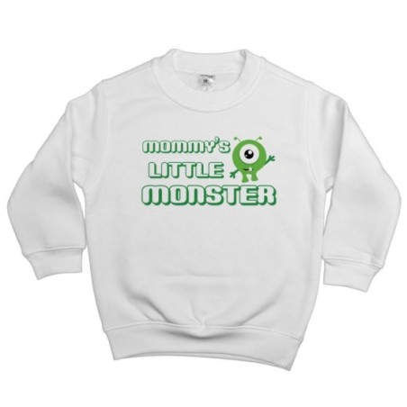 Felpa bambino mommy's little monster Per la mamma