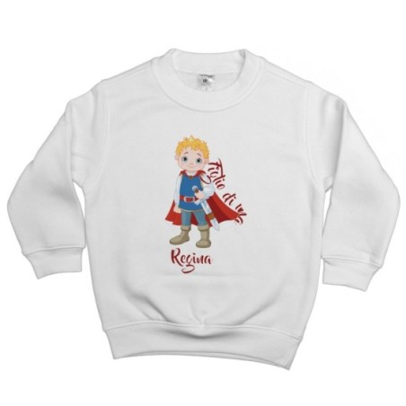 Felpa bambino figlio di una regina royal