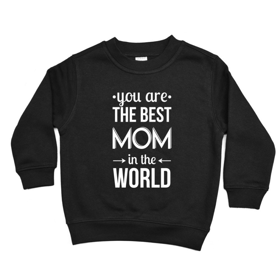 Felpa bambino you are the best mom in the world Per la mamma