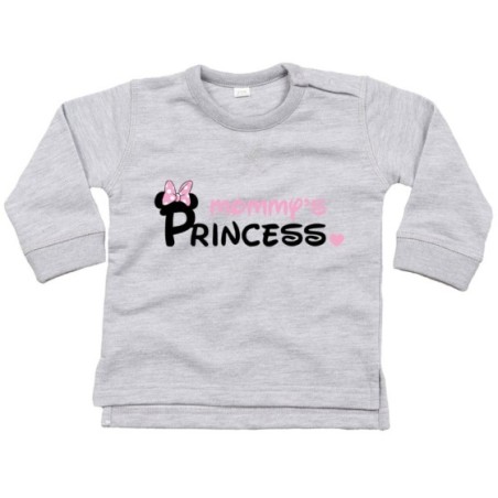 Felpa neonato mommy's prince princess mickey