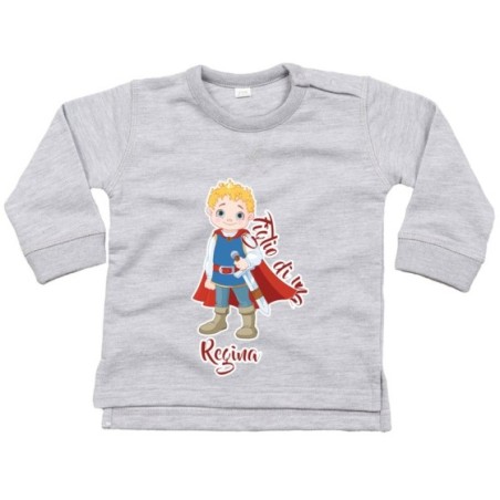 Felpa neonato figlio di una regina royal