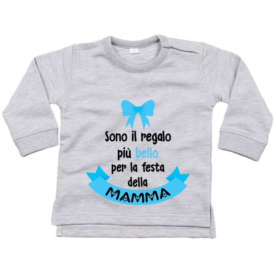 Felpa neonato sono il regalo più bello per la festa della mamma Per la mamma