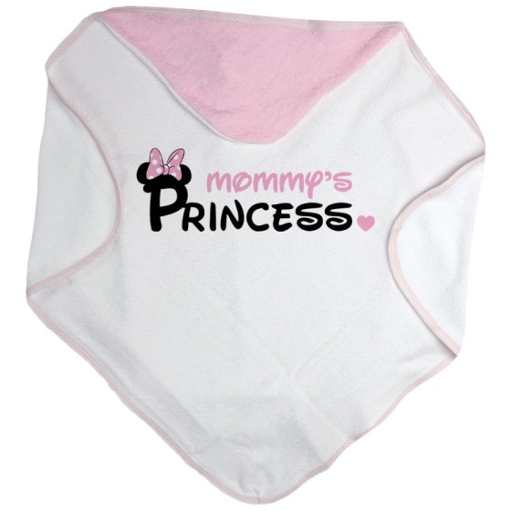 Accappatoio neonato mommy's prince princess mickey Per la mamma