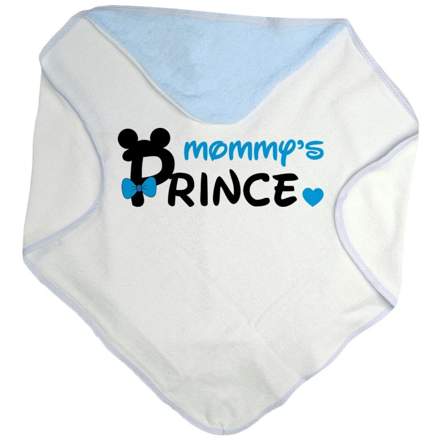 Accappatoio neonato mommy's prince princess mickey Per la mamma