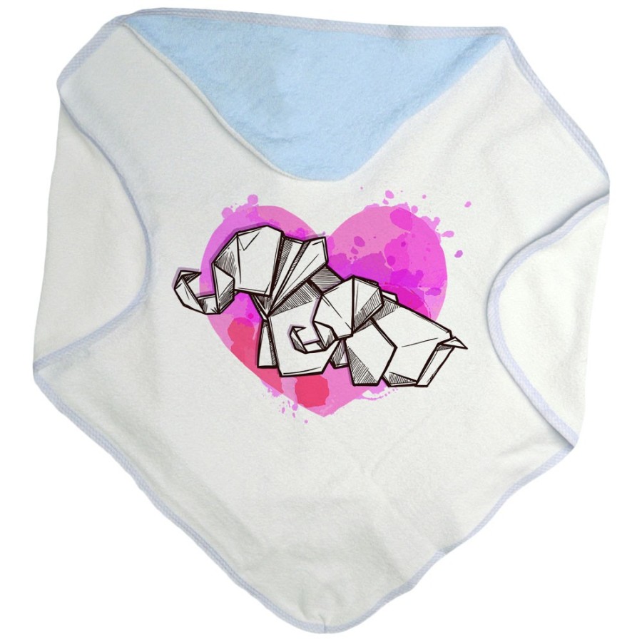 Accappatoio neonata elefantine rosa Per la mamma