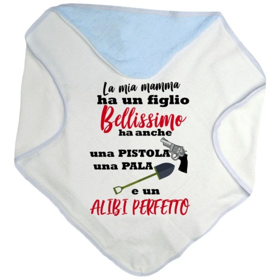 Accappatoio neonato la mia mamma ha un figlio bellissimo una figlia bellissima Per la mamma