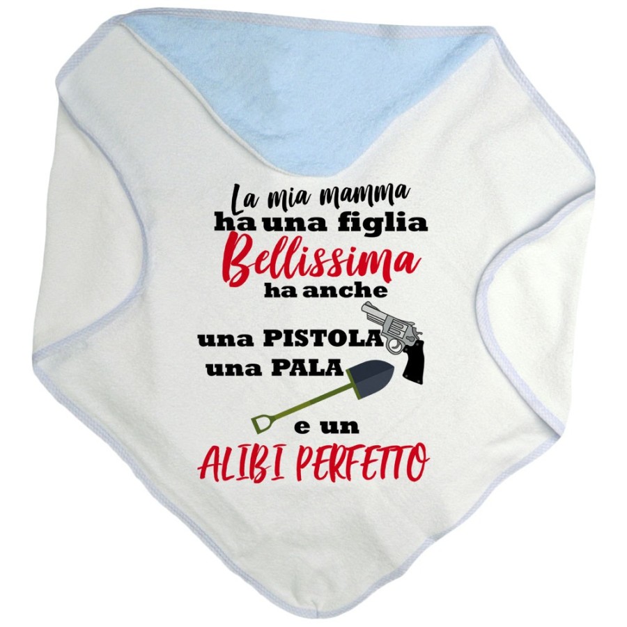 Accappatoio neonato la mia mamma ha un figlio bellissimo una figlia bellissima Per la mamma