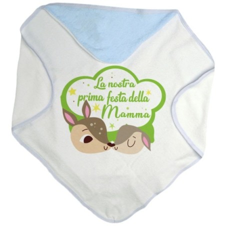 Accappatoio neonato la nostra prima festa della mamma...