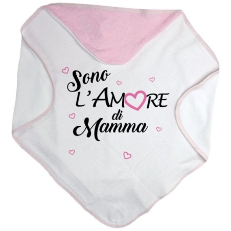 Accappatoio neonato sono l'amore di mamma Per la mamma
