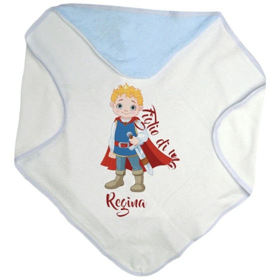 Accappatoio neonato figlio di una regina royal Per la mamma