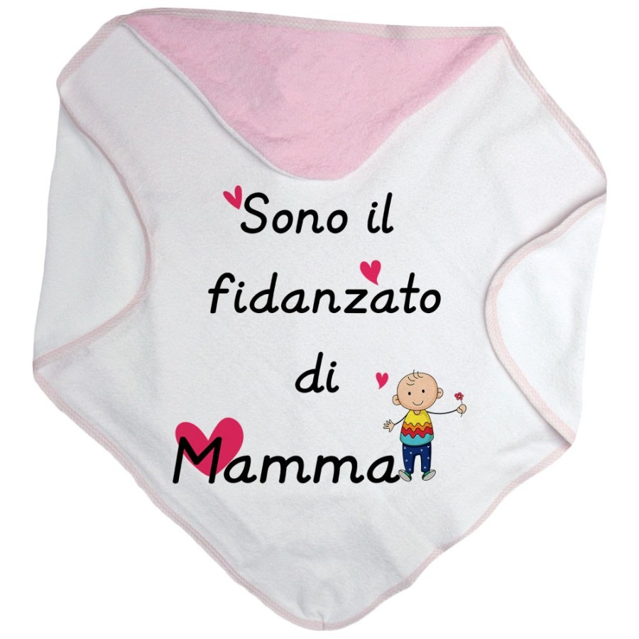 Accappatoio neonato sono il fidanzato di mamma Per la mamma
