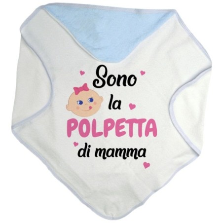 Accappatoio neonato sono la polpetta di mamma Per la mamma