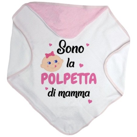 Accappatoio neonato sono la polpetta di mamma Per la mamma