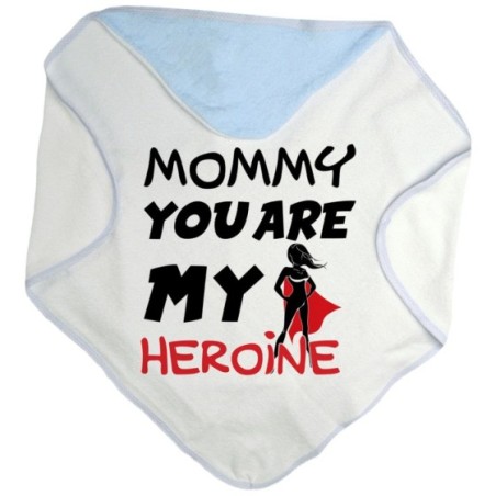 Accappatoio neonato mommy you are my heroine Per la mamma