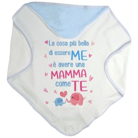 Accappatoio neonato la cosa più bella di essere me è...