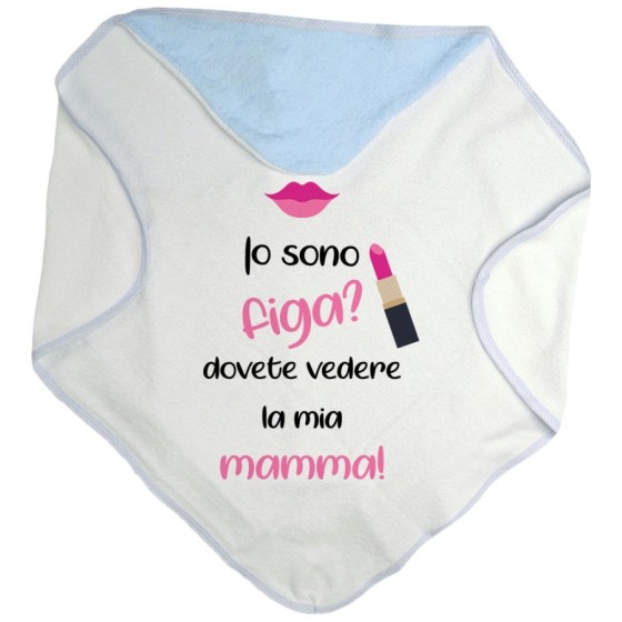 Accappatoio neonata io sono figa? dovete vedere la mia mamma Per la mamma