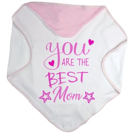 Accappatoio neonato you are the best mom star