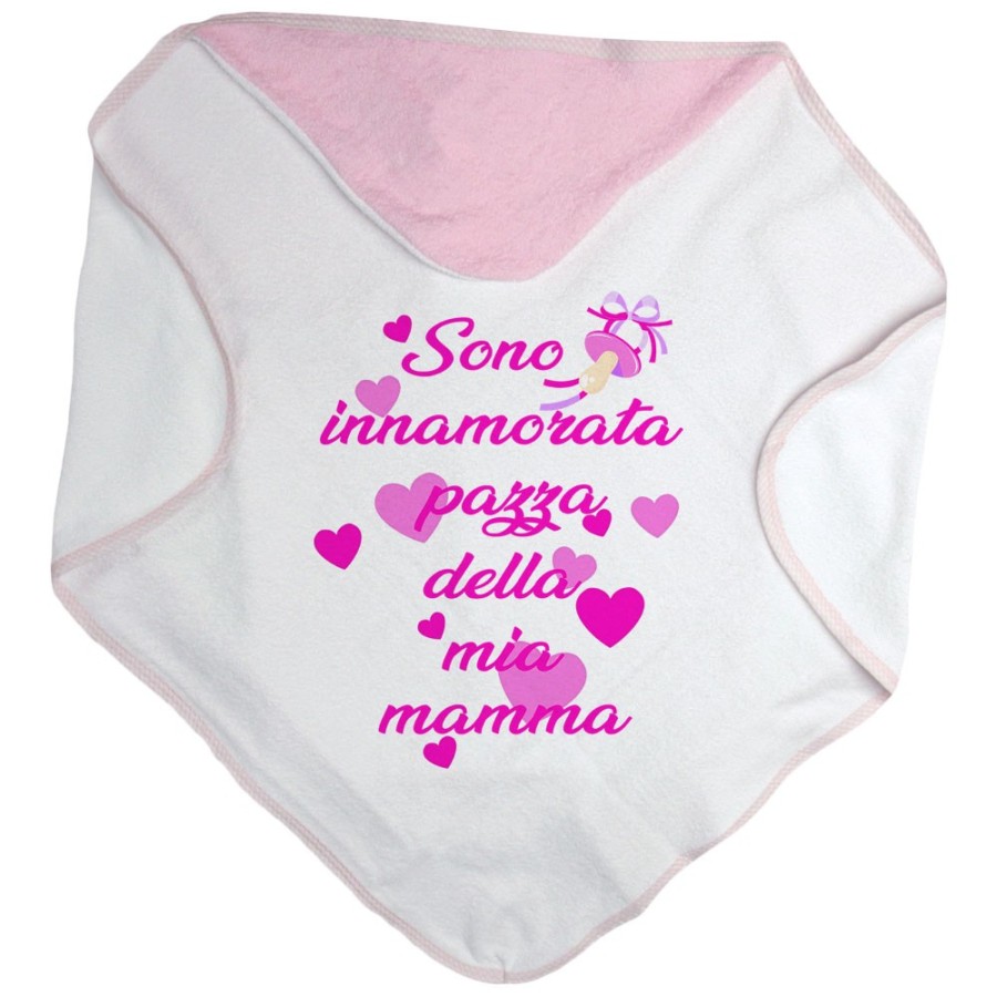 Accappatoio neonato sono innamorato pazzo della mia mamma Per la mamma