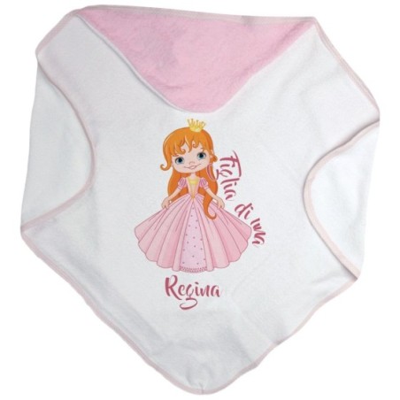 Accappatoio neonata figlia di una regina royal