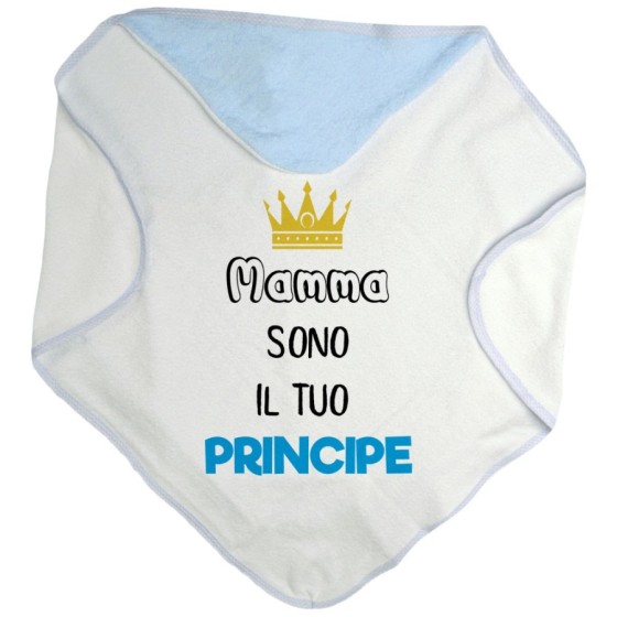 Accappatoio neonato mamma sono il tuo principe Per la mamma 2