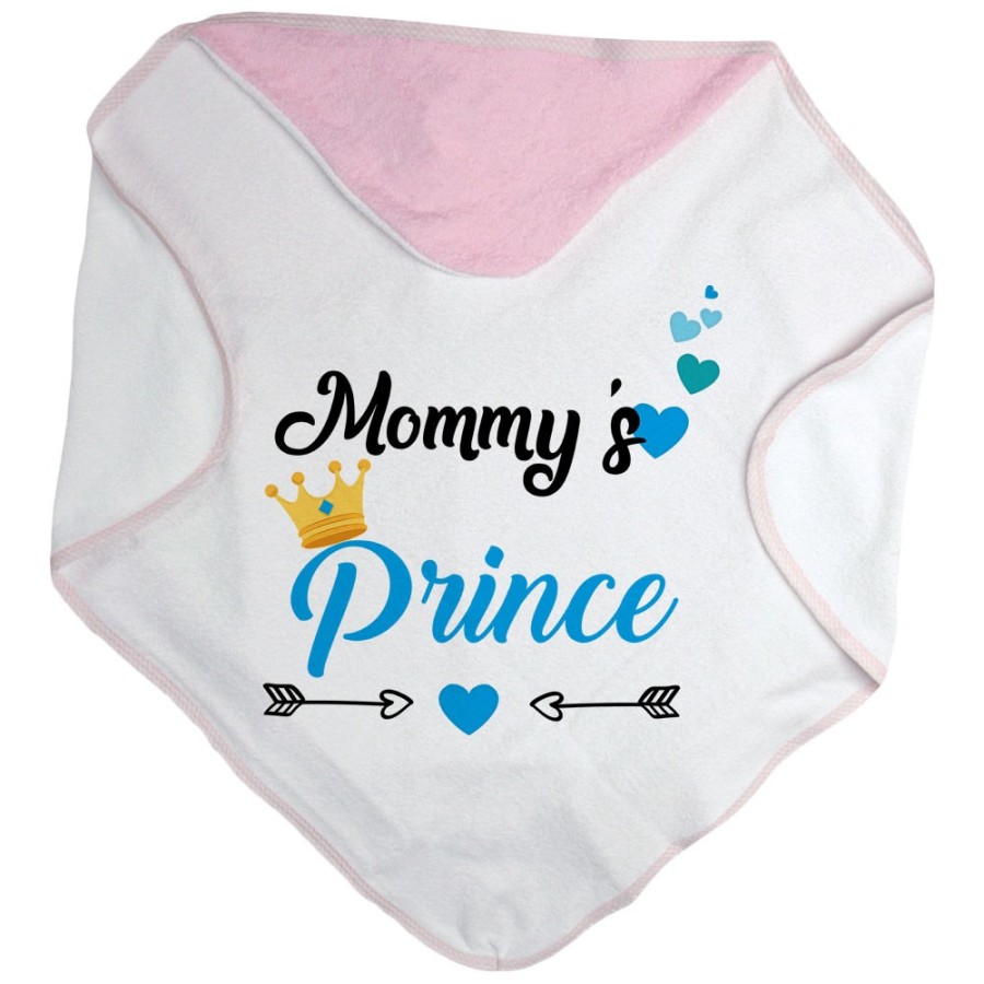 Accappatoio neonata mommy's prince princess Per la mamma