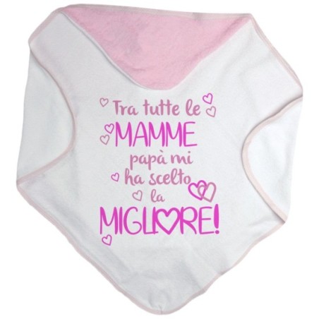 Accappatoio neonato tra tutte le mamme papà ha scelto la...