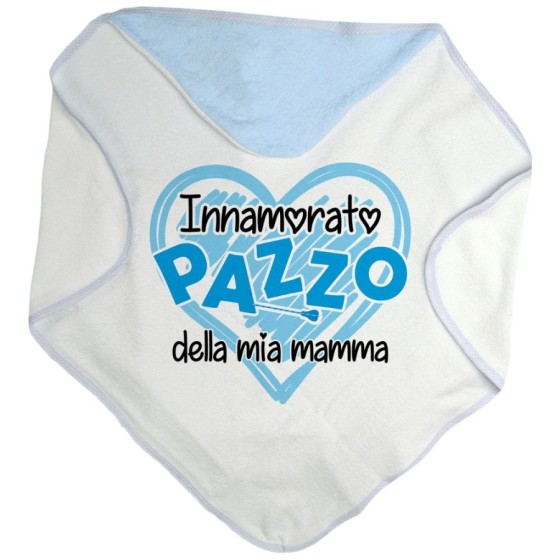 Accappatoio neonato innamorata pazzo della mia mamma Per la mamma