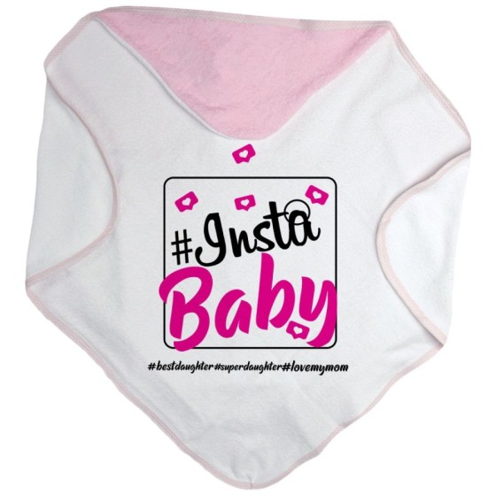 Accappatoio neonato insta baby i love my mom Per la mamma