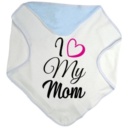 Accappatoio neonato i love my mom Per la mamma