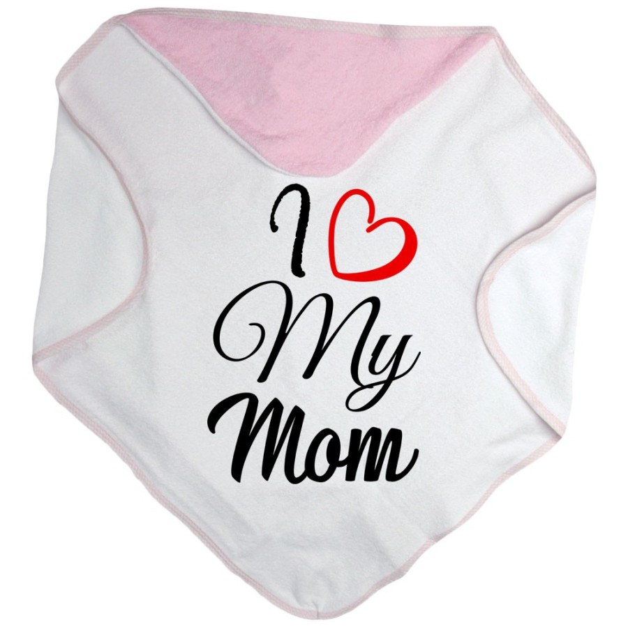 Accappatoio neonato i love my mom Per la mamma