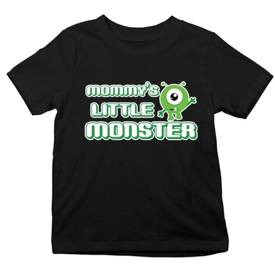 T-shirt bambino mommy's little monster Per la mamma