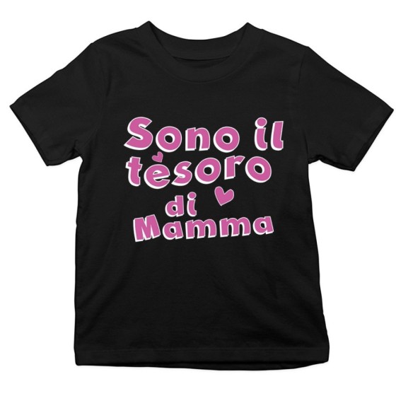 T-shirt bambino sono il tesoro di mamma Per la mamma