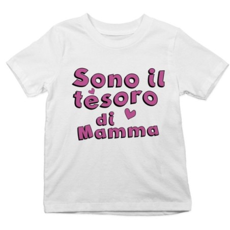 T-shirt bambino sono il tesoro di mamma Per la mamma