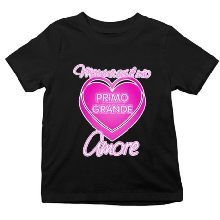 T-shirt bambino mamma sei il mio primo grande amore Per la mamma