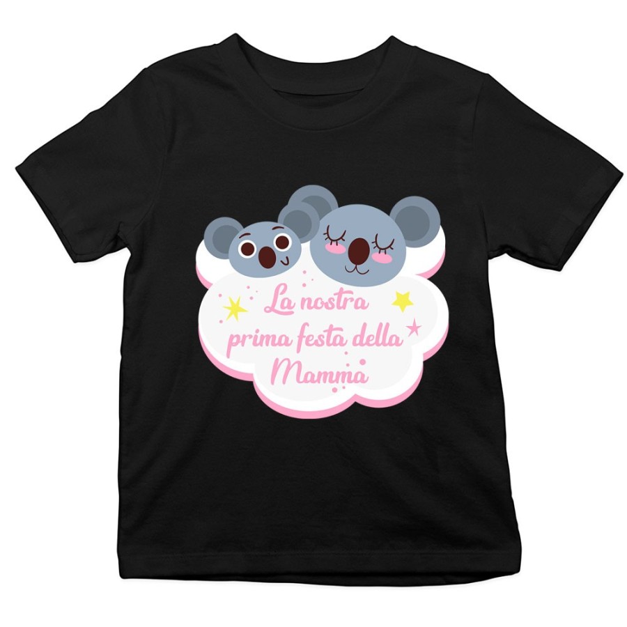 T-shirt bambino la nostra prima festa della mamma koala Per la mamma