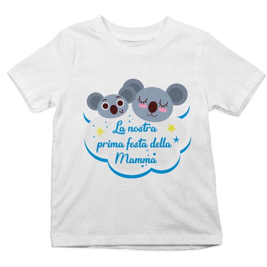 T-shirt bambino la nostra prima festa della mamma koala Per la mamma