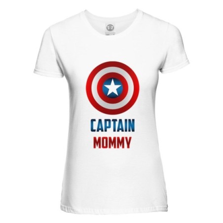 T-shirt donna captain mommy Per la mamma