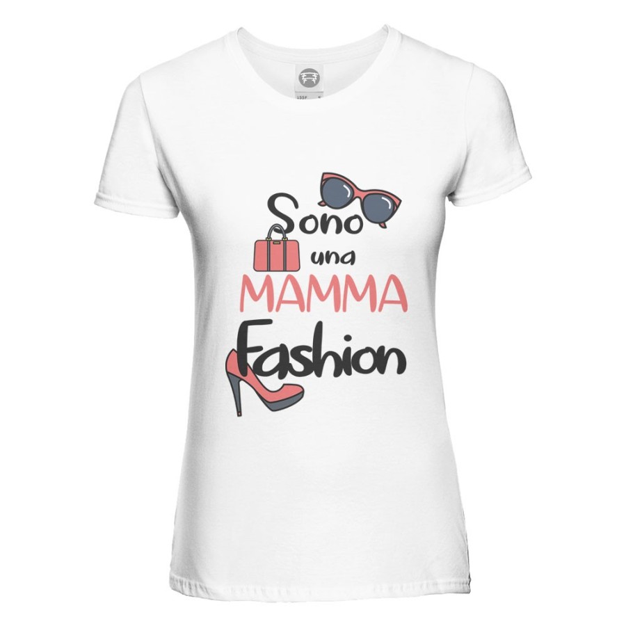 T-shirt donna sono una mamma fashion Per la mamma