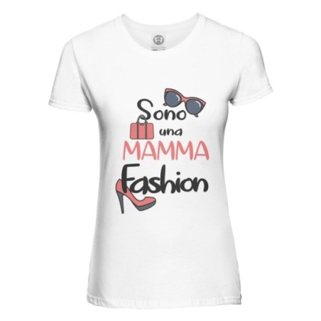 T-shirt donna sono una mamma fashion Per la mamma