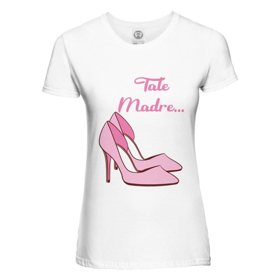 T-shirt donna tale madre scarpa con tacco Per la mamma